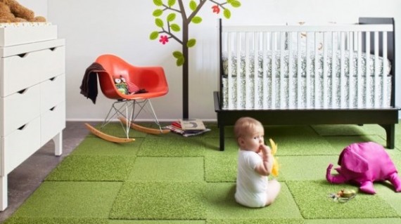 Nên hay không nên sử dụng thảm khi bạn có con nhỏ