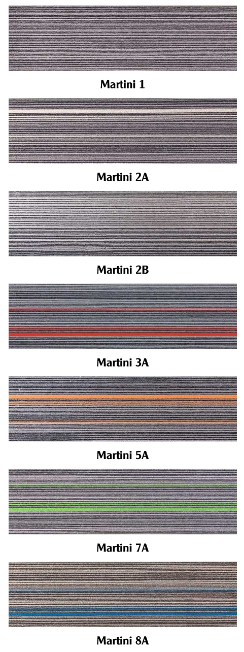 Thảm tấm Martini 25cm x 100cm